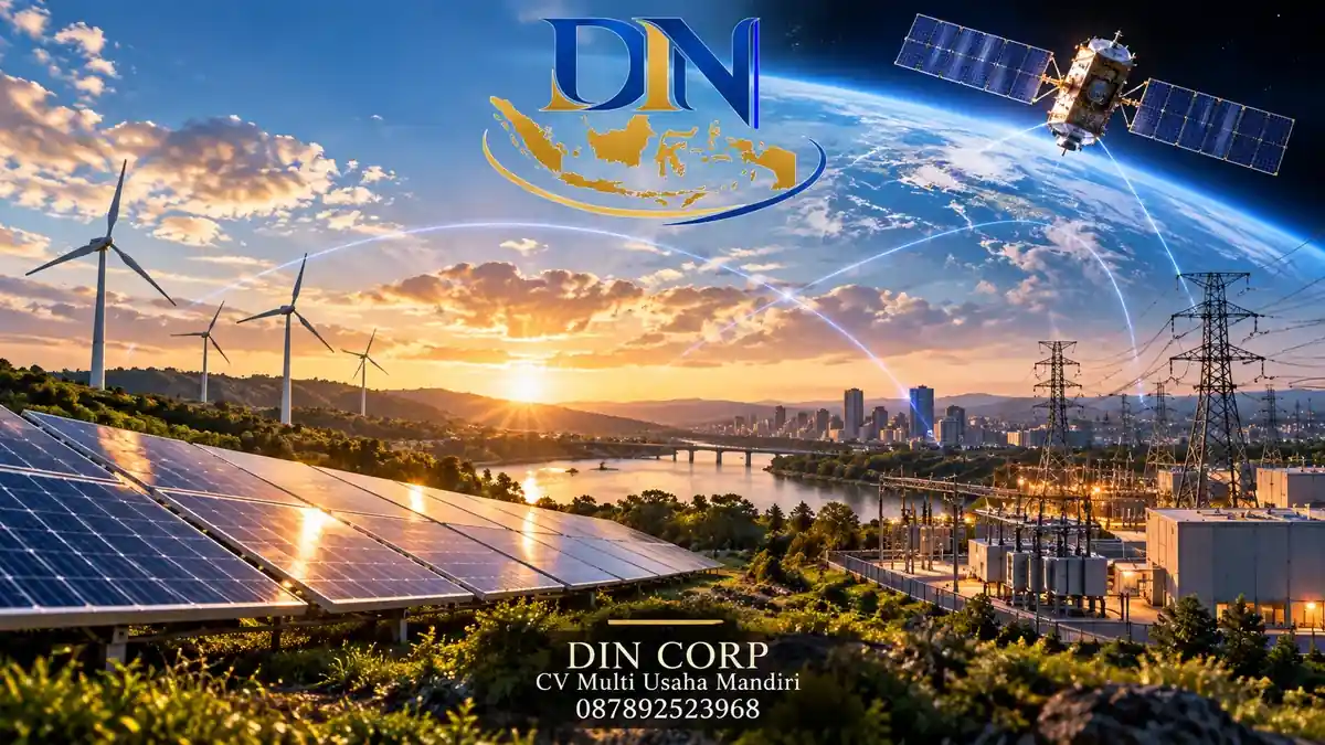 Ilustrasi konseptual: NASA dan Virginia memakai data atmosfer untuk perencanaan energi
