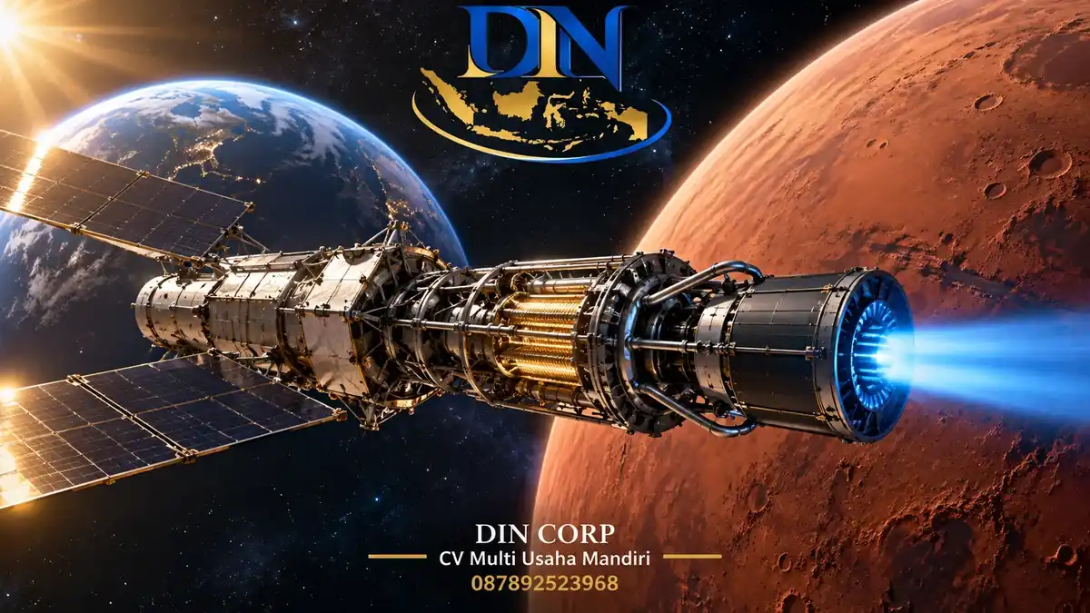 Ilustrasi konseptual: NASA melaporkan kemajuan modul daya nuklir untuk SR-1 Freedom