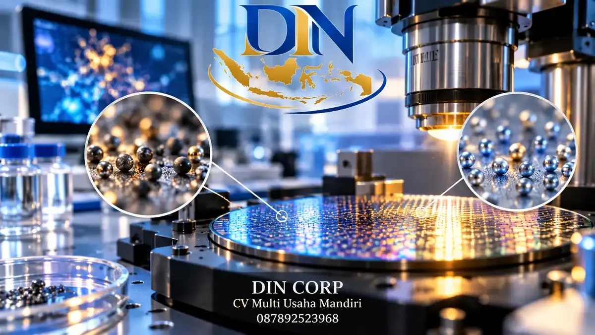 Ilustrasi konseptual: NIST menyoroti koreksi galat dalam analisis ukuran nanomaterial