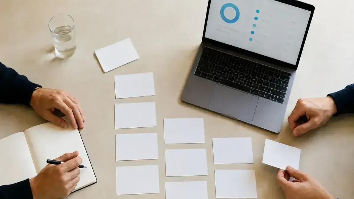 Tim merencanakan struktur identitas digital dan domain