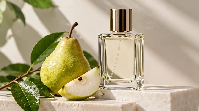 Ilustrasi editorial eksplorasi parfum